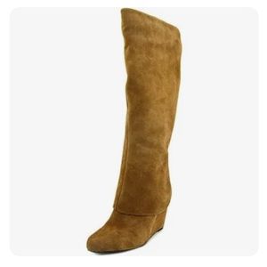 Jessica Simpson Suede Wedge Boots